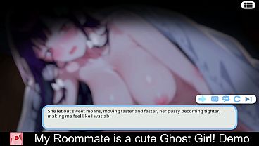 Minha colega de quarto é uma gostosa garota fantasma